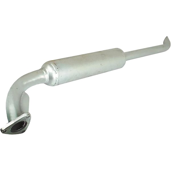 Aftermarket Vertical Muffler w/ Silver Finish Fits Allis Chalmers Hinomoto Fits Massey Fergu MUK40-0112 - main